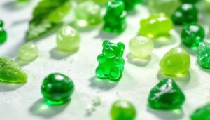 Lire la suite à propos de l’article Bonbons verts couleur naturelle : quelles marques utilisent des colorants végétaux