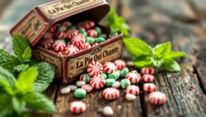découvrez la menthe fraîche de la pie qui chante, le bonbon menthe incontournable pour une fraîcheur intense et un goût authentique qui ravira vos papilles.