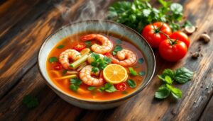 découvrez la tom yum soupe, l'incontournable recette thaïlandaise épicée, aux saveurs authentiques et parfumées qui réveillent vos papilles.