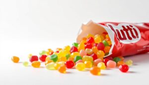 découvrez le paquet de bonbons lutti, un assortiment délicieux alliant variété et gourmandise pour le plaisir de tous les palais.