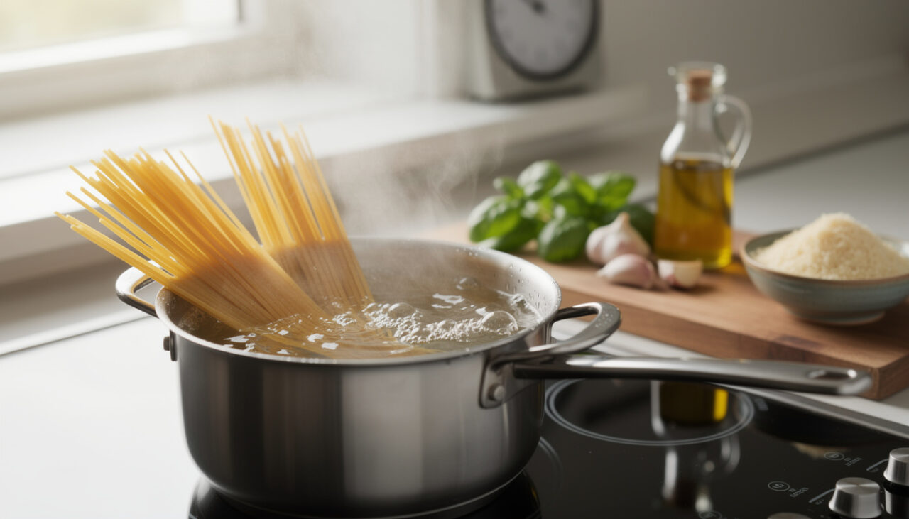Lire la suite à propos de l’article Comment cuire des pâtes al dente pour un plat parfait
