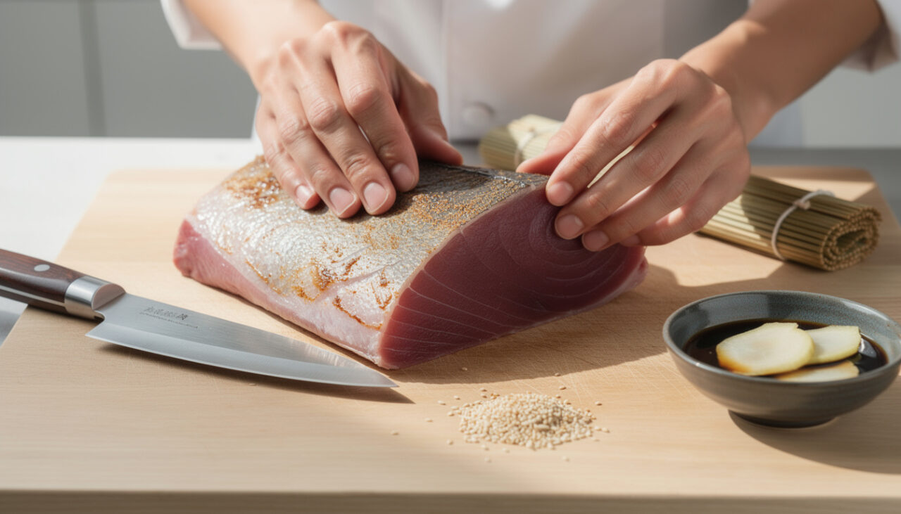 Lire la suite à propos de l’article Les techniques essentielles pour réussir un tataki de thon parfait
