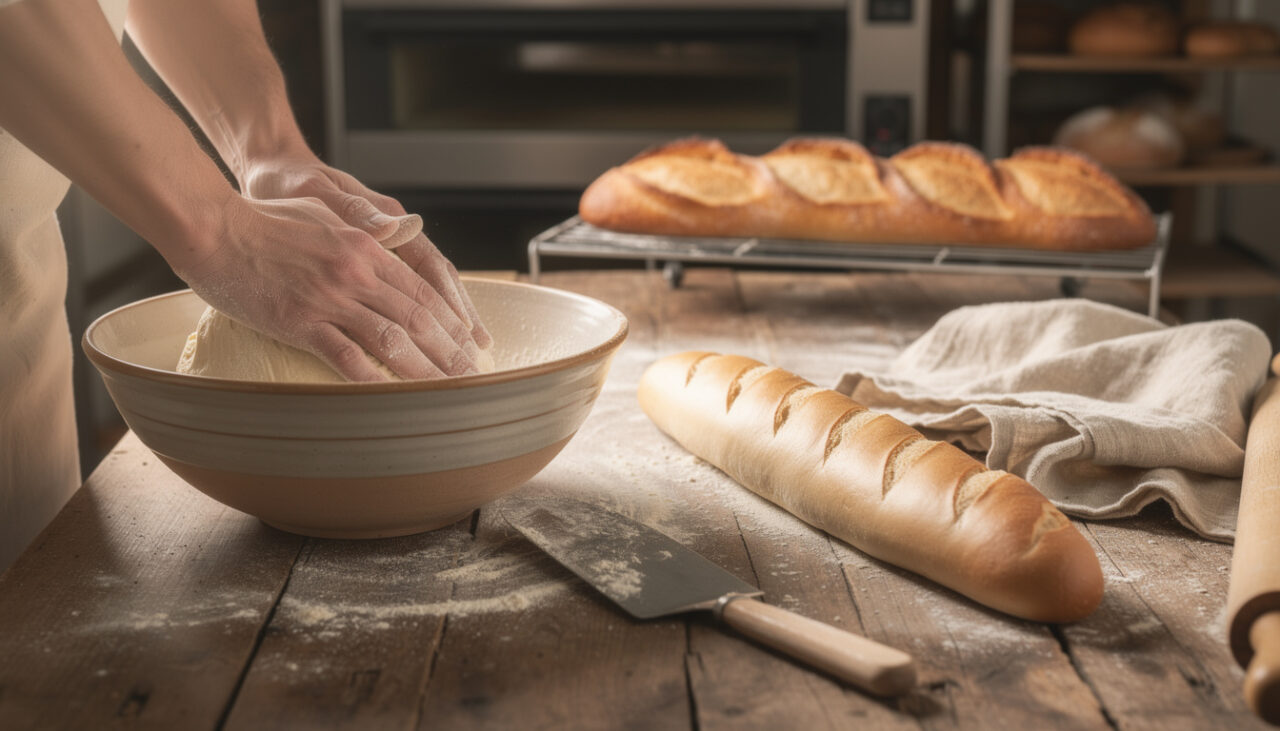Lire la suite à propos de l’article Recette de baguette tradition : préparation et astuces pour un pain authentique
