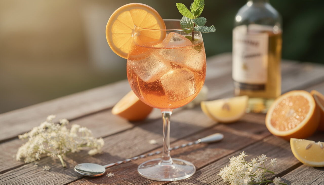 Lire la suite à propos de l’article Recette facile du spritz saint germain pour un cocktail rafraîchissant
