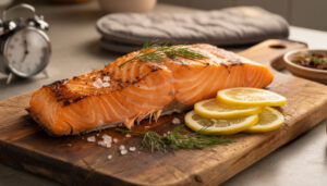 découvrez le temps de cuisson idéal du saumon au four pour obtenir une chair tendre et savoureuse à chaque fois. astuces et conseils pour un résultat parfait.