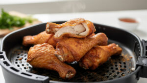 découvrez comment préparer des pilons de poulet croustillants et savoureux facilement avec votre airfryer grâce à notre recette simple et rapide.