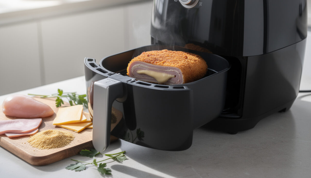 Lire la suite à propos de l’article Comment réussir la cuisson du cordon bleu dans un Airfryer