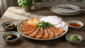 découvrez notre recette facile de tataki de saumon pour préparer un repas savoureux et élégant à la maison en quelques minutes.