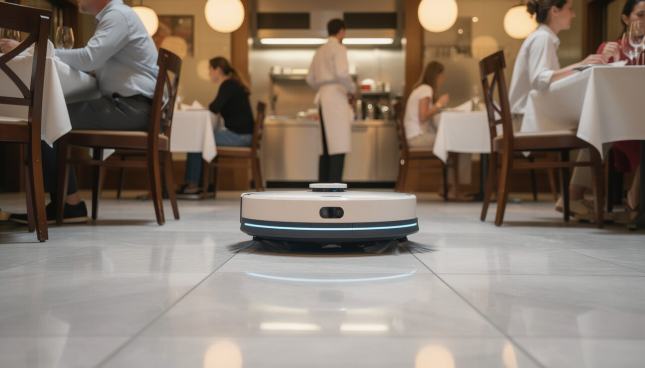 Lire la suite à propos de l’article Quel robot laveur de sol choisir pour un restaurant efficace