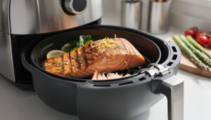 découvrez notre recette facile de pavé de saumon au airfryer, pour une cuisson rapide et savoureuse qui ravira vos papilles en quelques minutes.